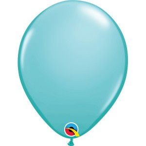 11in Caribbean Blue Latex Balloon Delivery