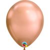 11in Chrome Rose Gold Latex Balloon Delivery