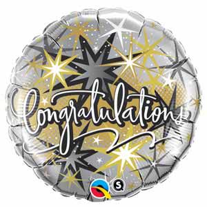 18In Congratulations Elegant Balloon Delivery