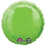18in lime green circle Balloon Delivery