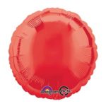 18in metallic red circle Balloon Delivery