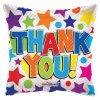 18in thank you stars dots Balloon Delivery