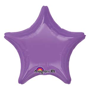 19in spring lilac star Balloon Delivery