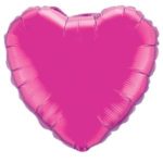 36in magenta heart Balloon Delivery