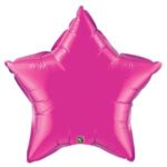 36in magenta star Balloon Delivery