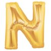 40 inch gold megaloon letter n Balloon Delivery