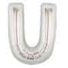 40 inch silver megaloon letter u Balloon Delivery
