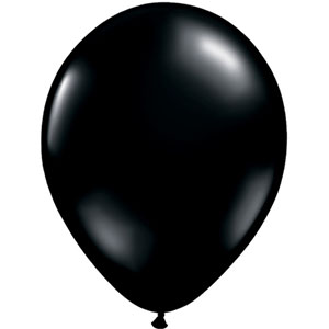 Fashion 11 Inch Onyx Black 43737 Balloon Delivery