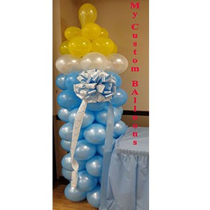 My Custom Balloons | Baby Bottle Custom Balloon Decoration 5ft Tall