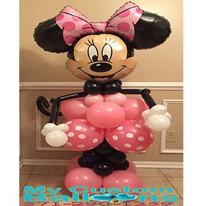 5ft Minnie Mouse Sculpture1 Balloon Delivery