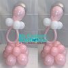 Pink Pacifier Centerpiece Balloon Delivery