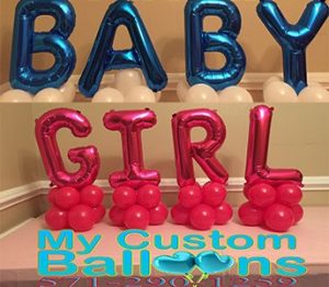 Baby Girl CP Balloon Delivery