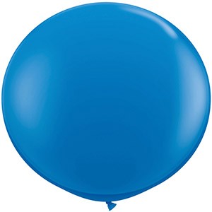 2ft Royal blue latex Balloon Delivery