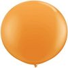 orange latex Balloon