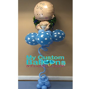 Spiral Traditional Balloon Arch Indoor 17 ft