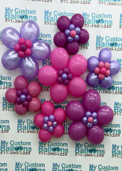 Custom Balloon Flower Decoration for Wall