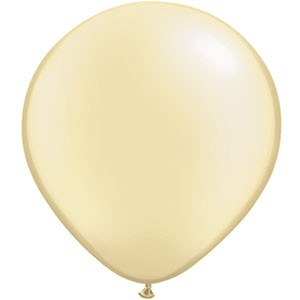 11in Pearl Ivory Balloon Delivery