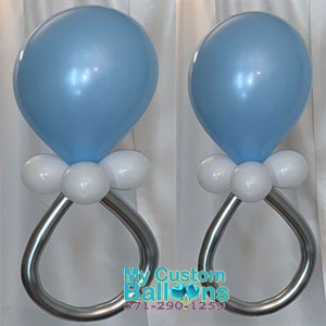 Pacifier 11in balloon Balloon Delivery