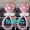 Polka Dot Pacifer balloons Balloon Delivery
