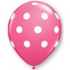 12In Rose Polka Dot Balloon Delivery