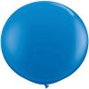 24in Dark Blue Latex Balloon Helium Filled