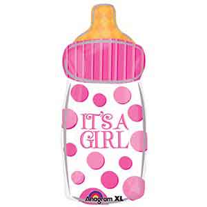 18In Bottle its a Girl Balloon Delivery