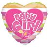 18in Baby Girl Pacifier Balloon Delivery
