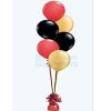 Cascade table centerpiece 6 balloons Balloon Delivery
