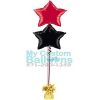 19in Foil star Balloon Centerpiece 2 Balloon Delivery