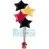 19in foil star balloon centerpiece 4 Balloon Delivery
