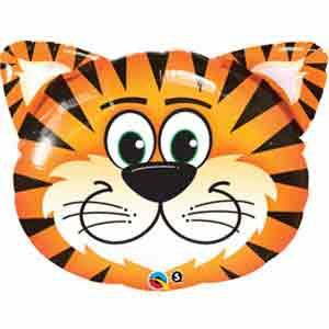 30in Tickled Tiger Balloon Delivery