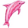 37In Pink Dolphin Balloon Delivery