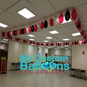 Ceiling Balloon garland Decoration 27 x 27 Balloon Delivery