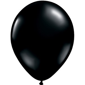 11in Fashion Onyx Black Balloon Delivery
