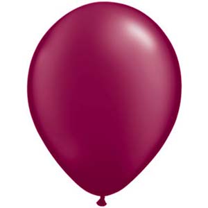 11in Pearl Burgundy Balloon Delivery