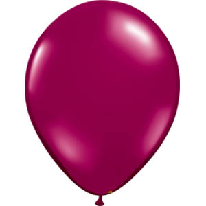 11in Sparkling Burgundy Balloon Delivery