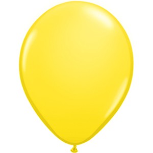 11in Standard Yellow Latex Balloon Balloon Delivery