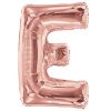 large Rose Gold Balloon Letter E Balloon Delivery