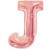 large Rose Gold Balloon Letter J Balloon Delivery