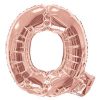 large Rose Gold Balloon Letter Q Balloon Delivery