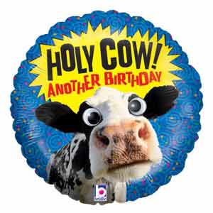 18In Holy Cow Another Birthday Balloon Delivery