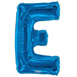Blue Letter E Balloon Delivery