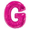 Magenta Letter G Balloon Delivery