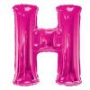 Magenta Letter H Balloon Delivery