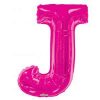 Magenta Letter J Balloon Delivery