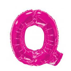 Magenta Letter Q Balloon Delivery