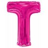 Magenta Letter T Balloon Delivery