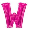 Magenta Letter W Balloon Delivery
