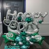 HB Gift Arrangement Green Balloon Delivery