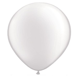 16in Pearl White Balloon Delivery